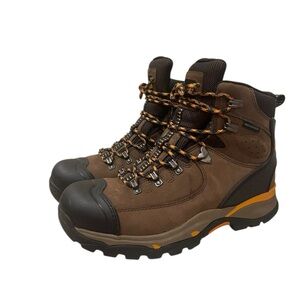 Endeavor 6" Men’s Waterproof Work/Hiking Boots - chocolate brown